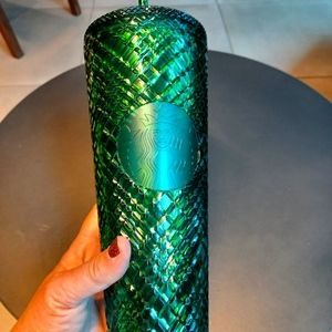 Starbucks Studded Green Cold Tumbler